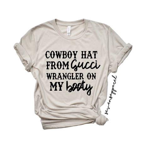 cowboy hat from gucci wrangler on my booty meaning|Old Town Road by Lil Nas Xlean, All in My Bladder: Lyrics Meaning .